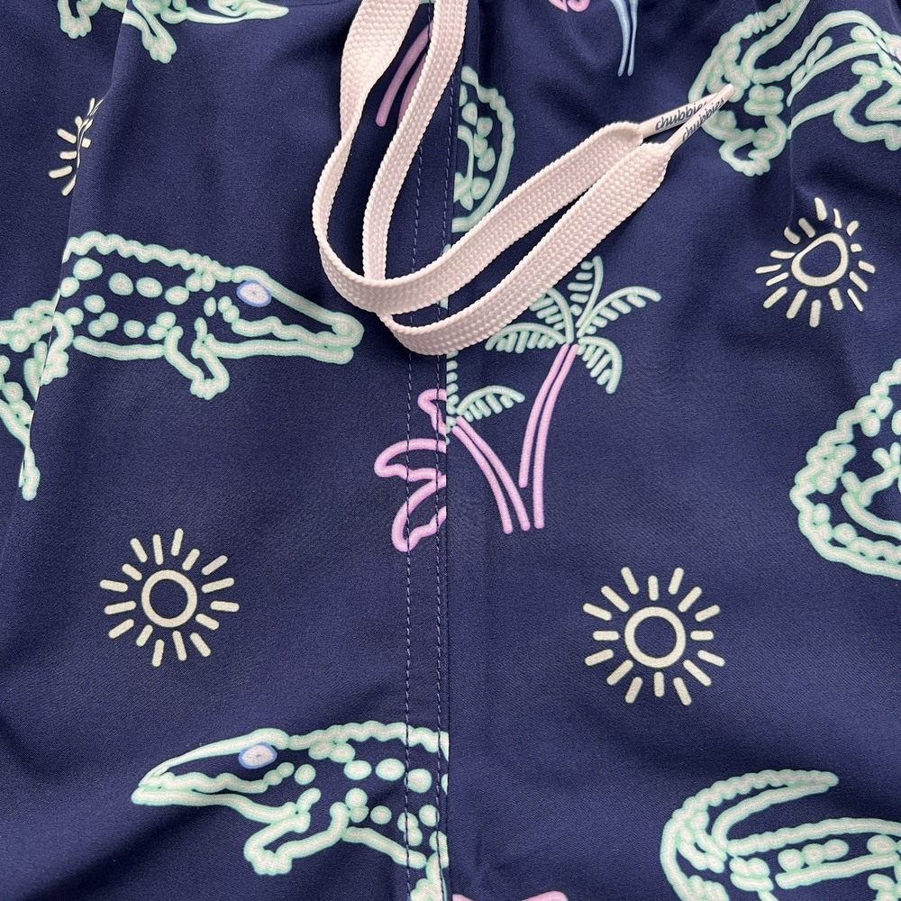 Chubbies Men's Large The Neon Glades 7" Classic Swim Shorts 110241 NWT $69.50 - Picture 3 of 6